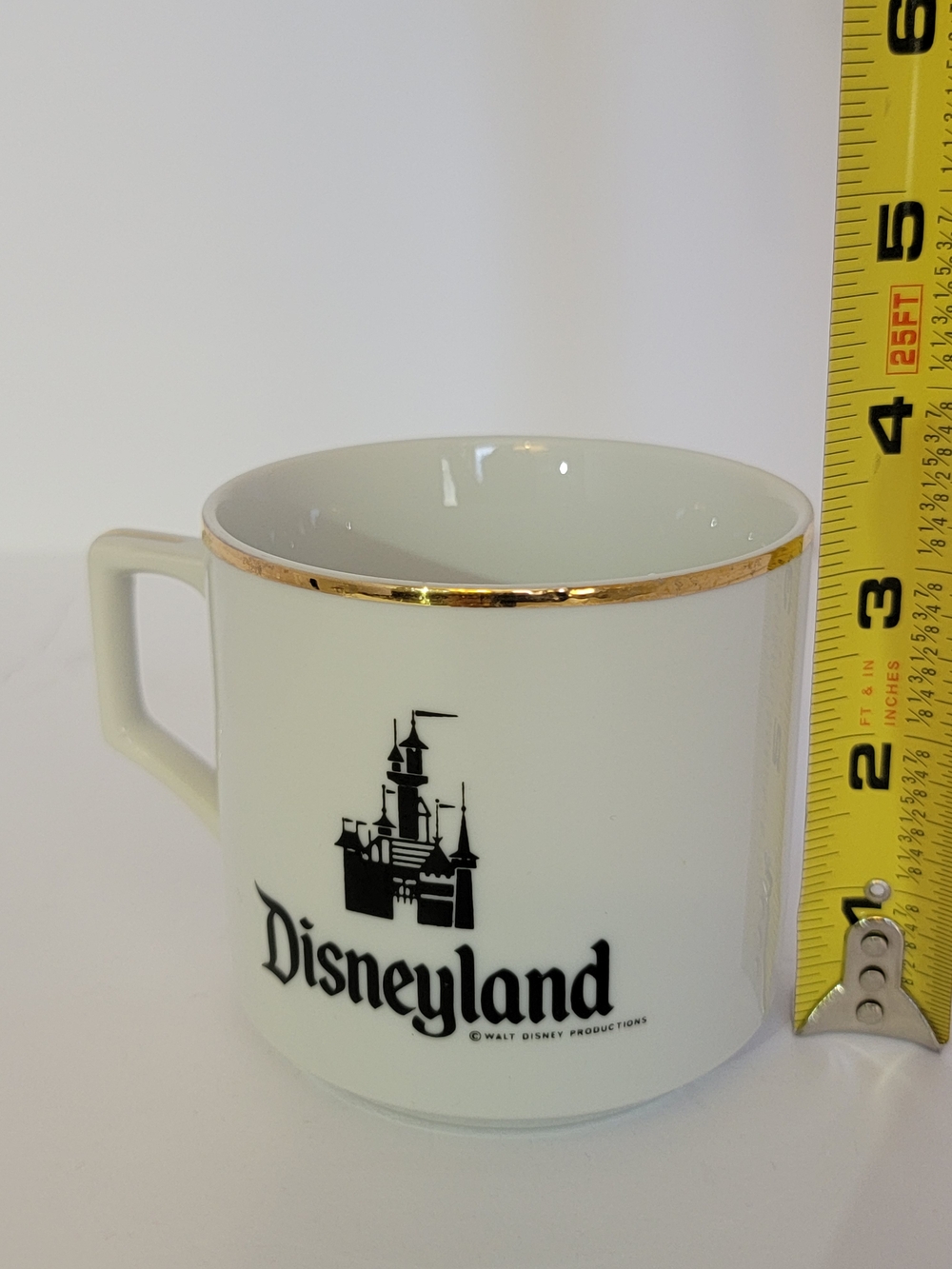 Disney White and Gold Rim Ceramic Mug - Picture 4 of 4